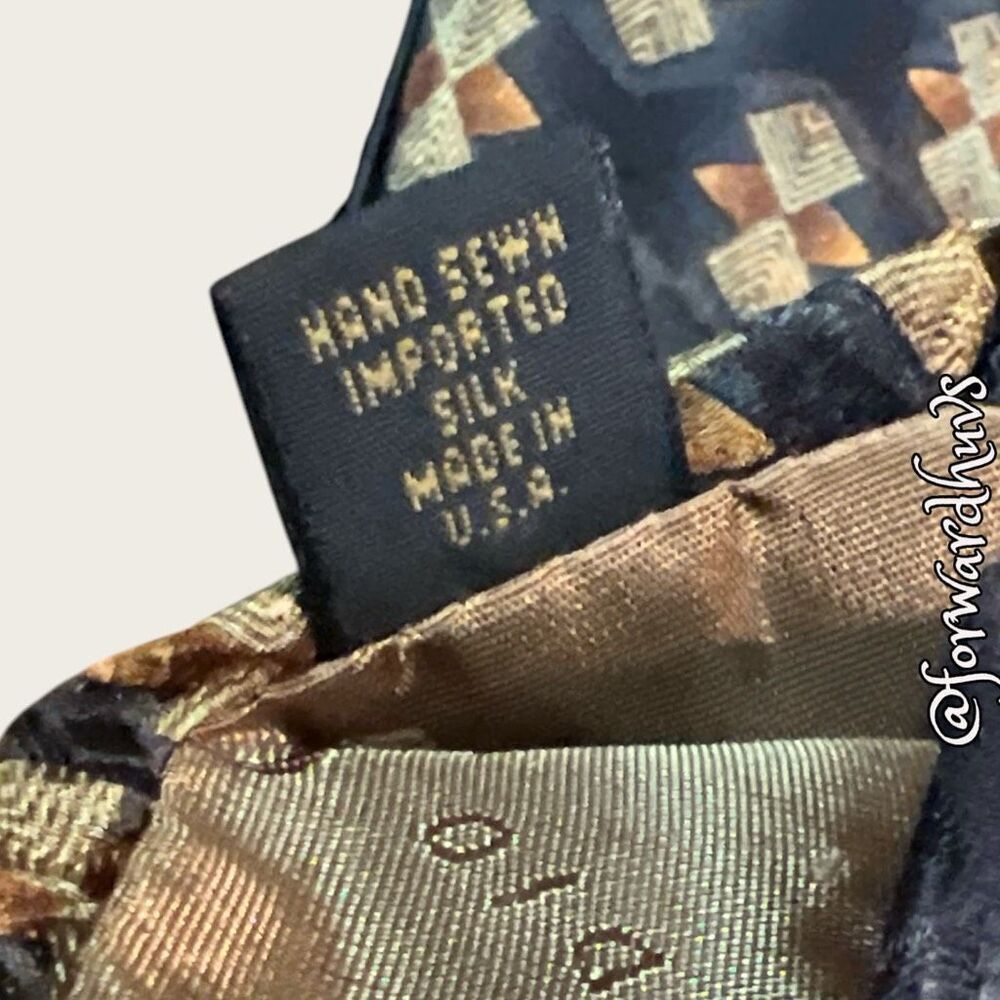 Robert Talbott Studio Necktie Elegant Geometric D… - image 7